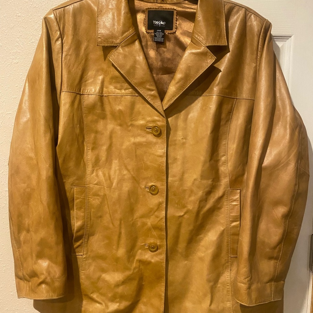 Wilsons Leather Women's Camel Jacket